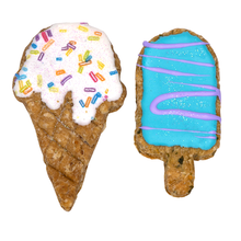 Load image into Gallery viewer, Ice Cream Duo Dog Treats - Regular