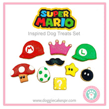 Load image into Gallery viewer, Super Mario Bros Inspired Dog Treats