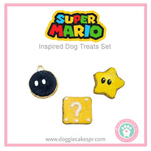 Load image into Gallery viewer, Super Mario Bros Inspired Dog Treats