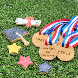 Graduation Dog Treats Set