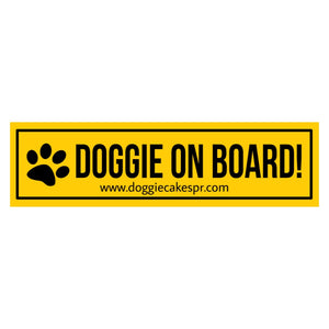 Doggie on board! Bumper Sticker