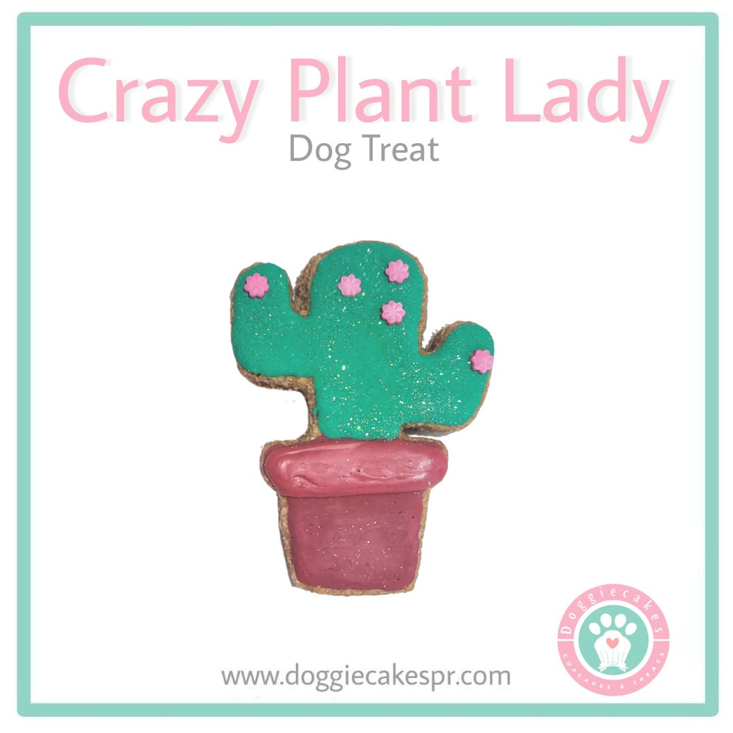 Crazy Plant Lady Dog Treat
