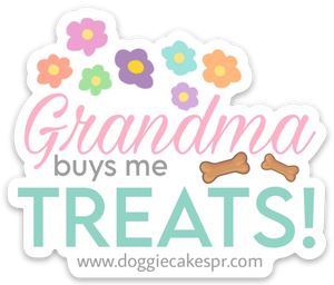 Grandpaw & Grandma Stickers