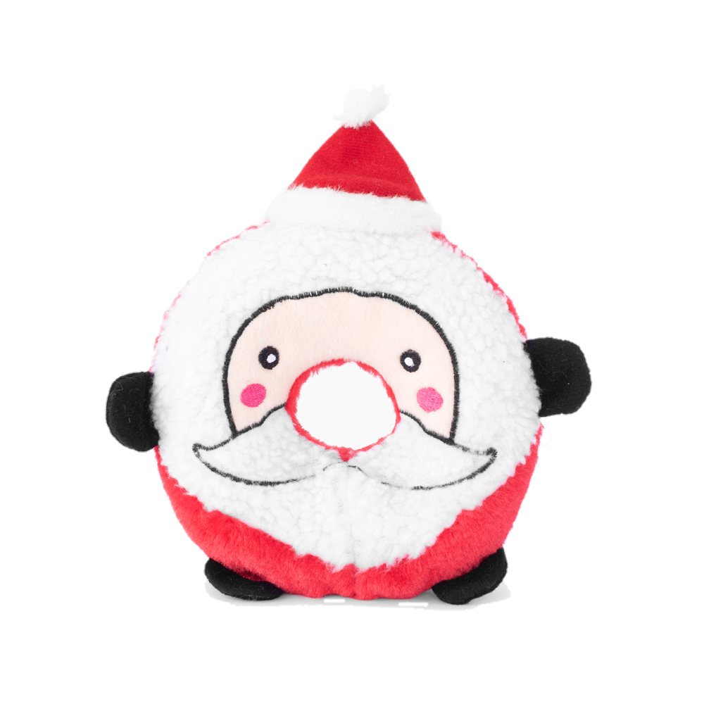 Holiday Santa Dog Toy