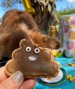 "Poop Emoji" Dog Treat
