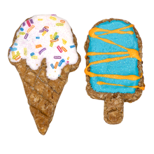 Cargar imagen en el visor de la galería, Ice Cream Duo Dog Treats - Regular
