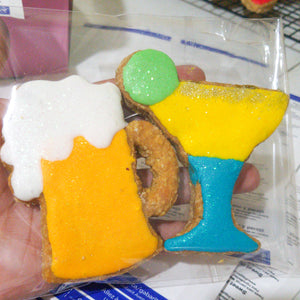 "Pawppy Hour" Dog Treats Set - JUMBO