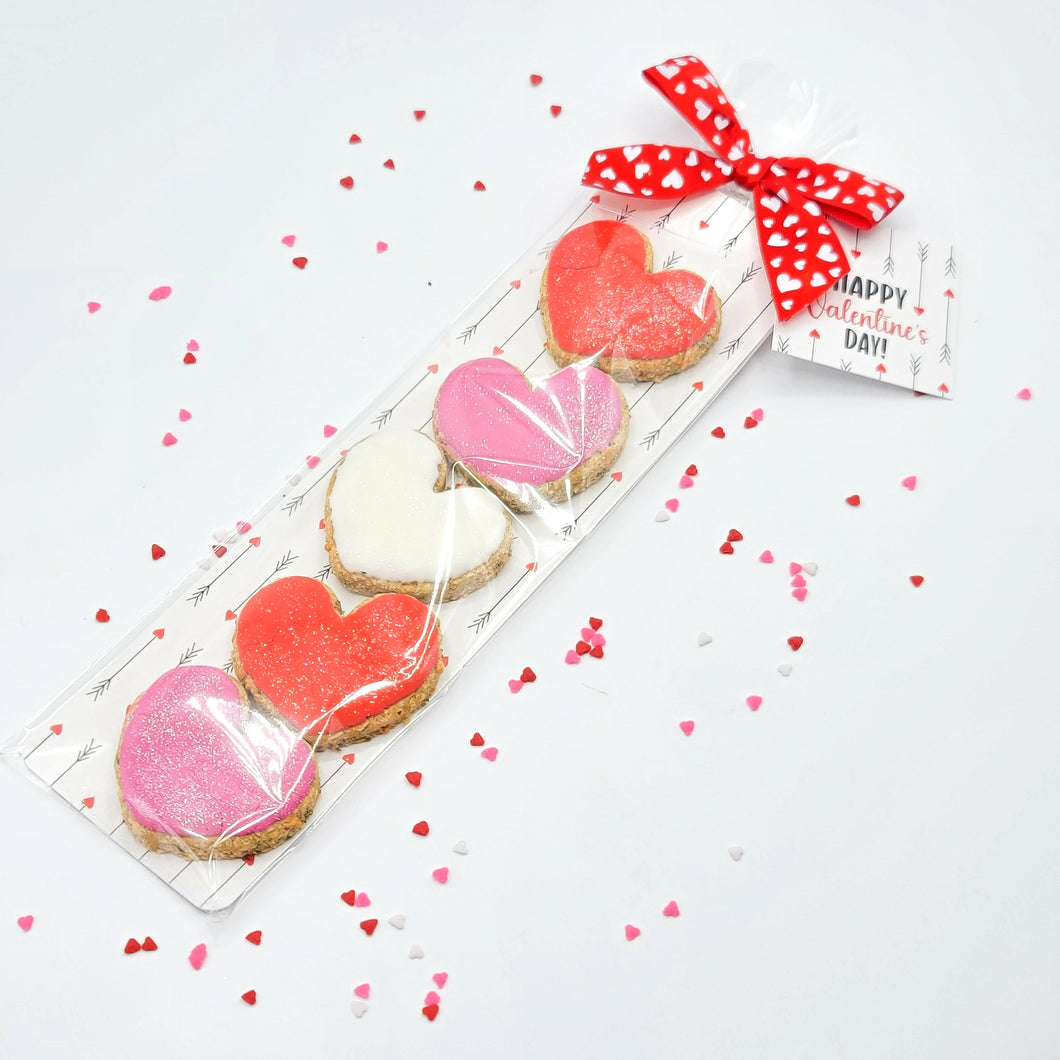 Hearts Pack Dog Treats Gift Set