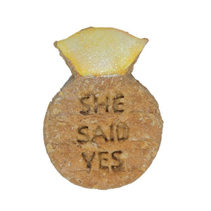 She said YES! dog treats set