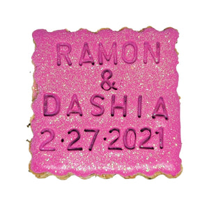 She said YES! dog treats set