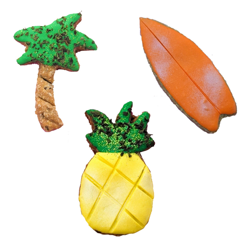 Tropical PAWradise Dog Treats Set