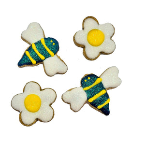 Nala's Bees and Daisies Garden Dog Treats Set