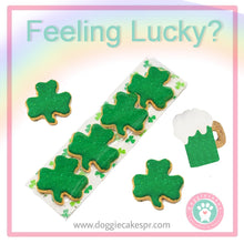 Load image into Gallery viewer, Lucky Shamrock Dog Treats Set
