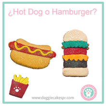 Load image into Gallery viewer, Hot Dog Cookie- Dog Treat
